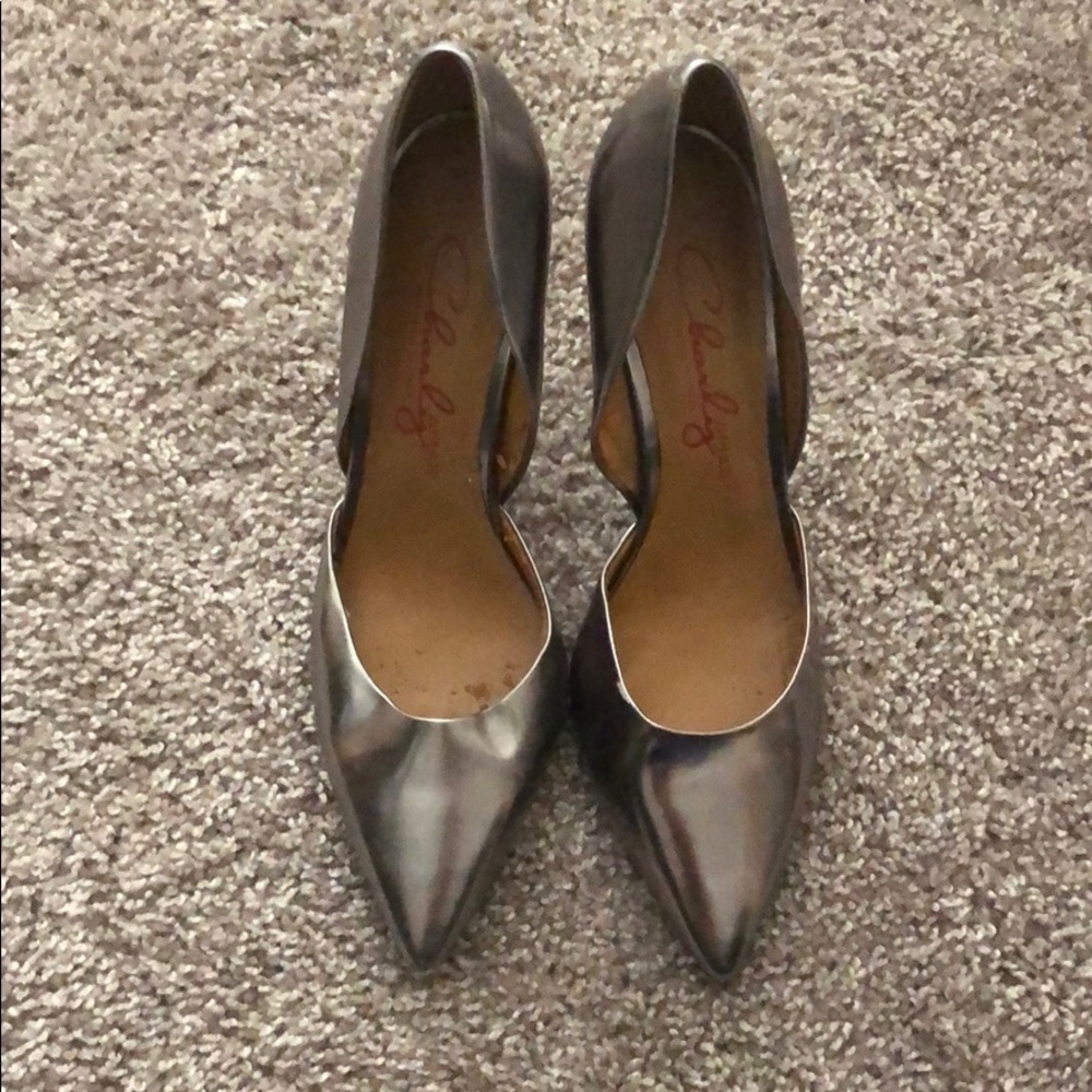 Charly Amar Silver Heels